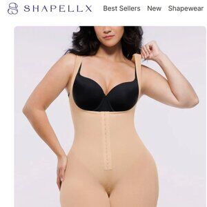 BOOT-YEAH™ AirSlim® Extreme Compression Open Bust Bodysuit
